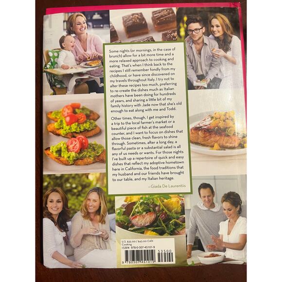 Giada At Home Family Recipes From Italy and California Giada De Laurentiis - Picture 2 of 7